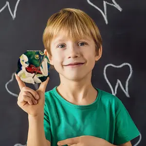 Cockatoo Plays Violin Children's Teeth Box