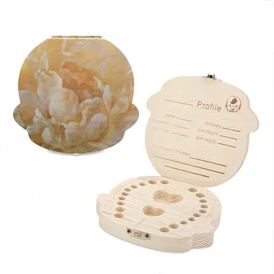 Gold Flower Children's Teeth Box