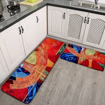 Beatrice C Kitchen Floor Mats (Multi-Size)