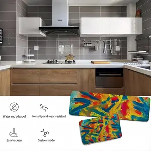 Burning Flame Kitchen Floor Mats (Multi-Size)