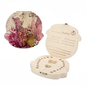 Raspberry Bloom Children's Teeth Box