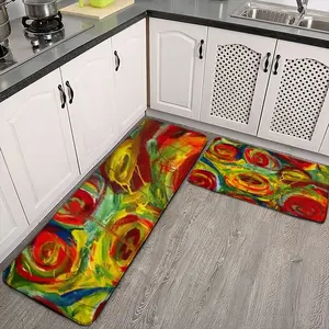 Whirls Kitchen Floor Mats (Multi-Size)