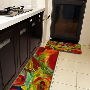 Whirls Kitchen Floor Mats (Multi-Size)