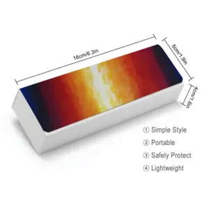 Nuclear Glazes Rectangle Spectacle Case