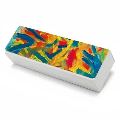 Burning Flame Rectangle Spectacle Case