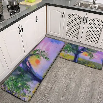 Beginning Of Spring Blossoming Kitchen Floor Mats (Multi-Size)