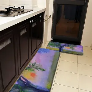 Beginning Of Spring Blossoming Kitchen Floor Mats (Multi-Size)