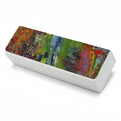 Jungle In Blue Rectangle Spectacle Case