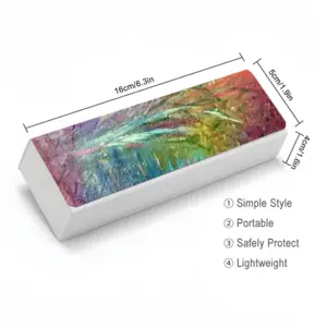 World Of Red Rectangle Spectacle Case