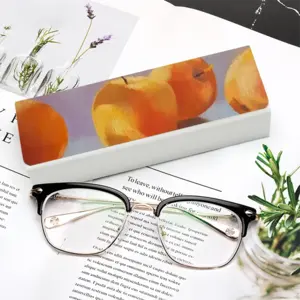 An Apples Rectangle Spectacle Case