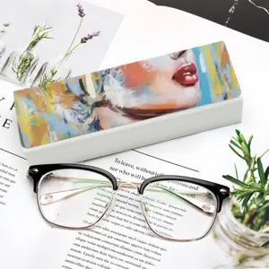 Silence Is Gold Rectangle Spectacle Case