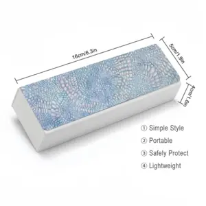 Reptile Skin Rectangle Spectacle Case