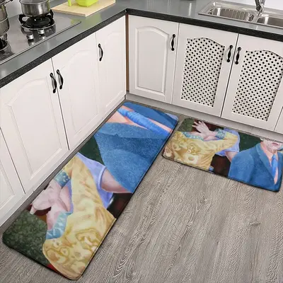 She Awoke To Find Herself In A Dream Kitchen Floor Mats (Multi-Size)