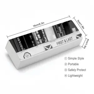 First And Last Rectangle Spectacle Case