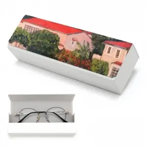 House With Red Roof Rectangle Spectacle Case