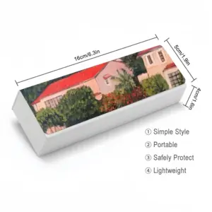 House With Red Roof Rectangle Spectacle Case