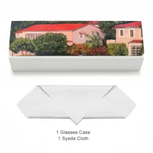 House With Red Roof Rectangle Spectacle Case