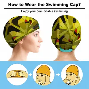 Sora To Buenban (Flying Saucer) Swimming Cap