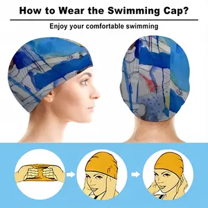 The Dancer Swimming Cap