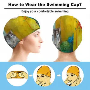 Somebody Loves You Swimming Cap