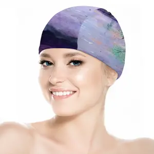 Nightfall On The River Ii Swimming Cap