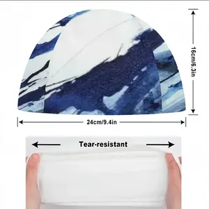 Abstraction Vibration I Swimming Cap