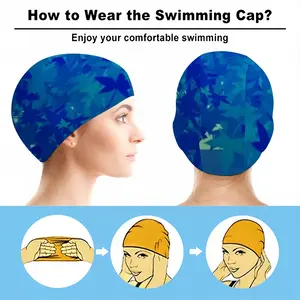 Dichotomy Lobotomy Swimming Cap