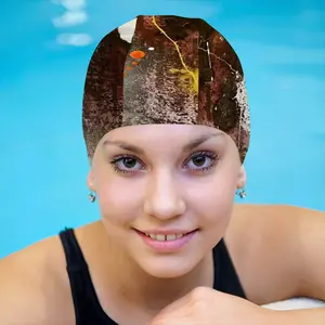 Rust A Swimming Cap