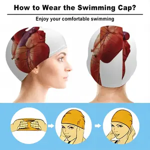 I Love You Swimming Cap