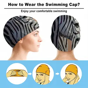 Dreamy Zebra Swimming Cap