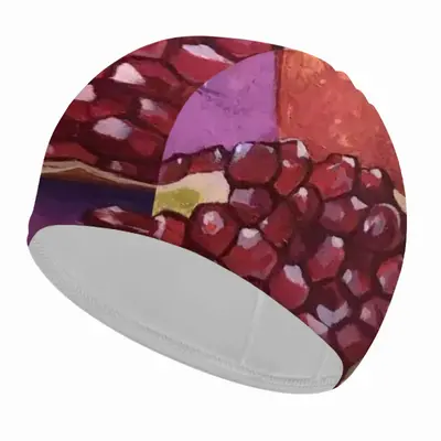 Pomegranate Part 2(Pink) Swimming Cap