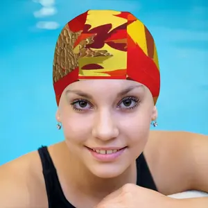 Autumn Swimming Cap