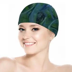 Emerald Code Swimming Cap