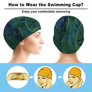 Emerald Code Swimming Cap