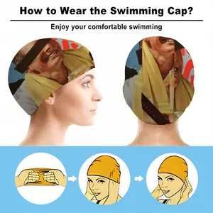 Time For Refreshments Swimming Cap