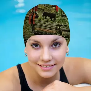 Firebreak Swimming Cap