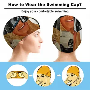 Pop N Click Swimming Cap