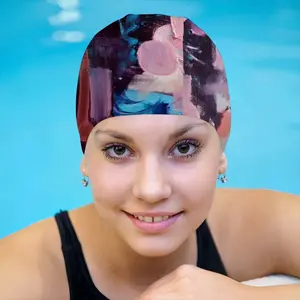 Take The Top Position Swimming Cap