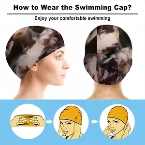 -R- Swimming Cap