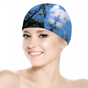 Holy Cloud Smokes Swimming Cap