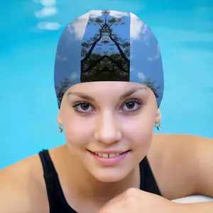 Holy Cloud Smokes Swimming Cap