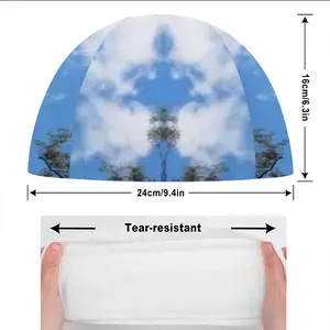 Holy Cloud Smokes Swimming Cap