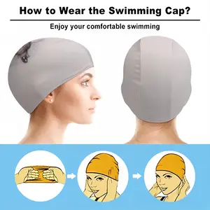 Seagull In A New World Swimming Cap