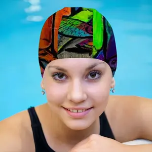 Friday Evening Swimming Cap