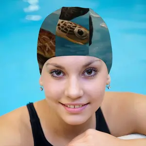 Caribbean Turtle Iii Swimming Cap