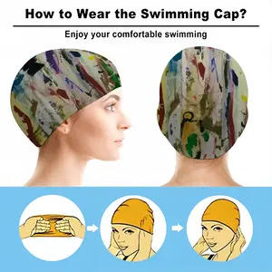 Mythological Garden Swimming Cap