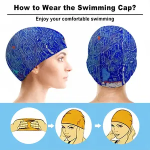 The Sun Of The Night Swimming Cap