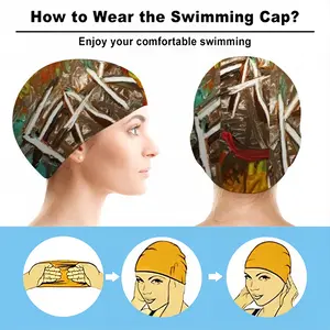 Fake Humanity Swimming Cap