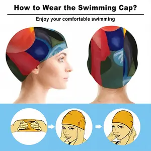 My Hokusai 16 Swimming Cap