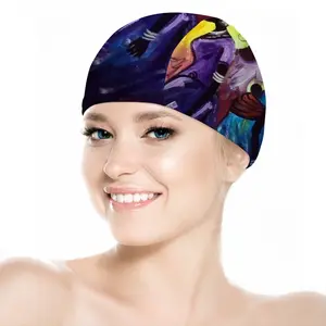 Hard Working Mothers Swimming Cap